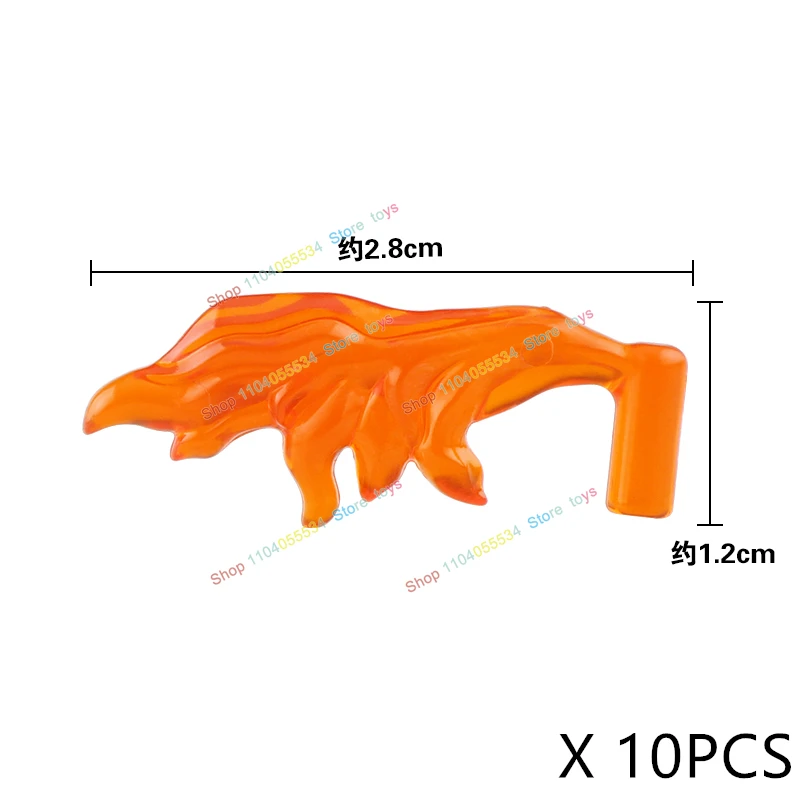 وحدات بناء لتأثيرات القرون الوسطى للأطفال ، شخصيات المسدسات اليدوية ، بوابة يمكن الاتصال بها عن بعد ، ملحقات اللهب ، لعبة الألغاز ، PJT050 ، 10