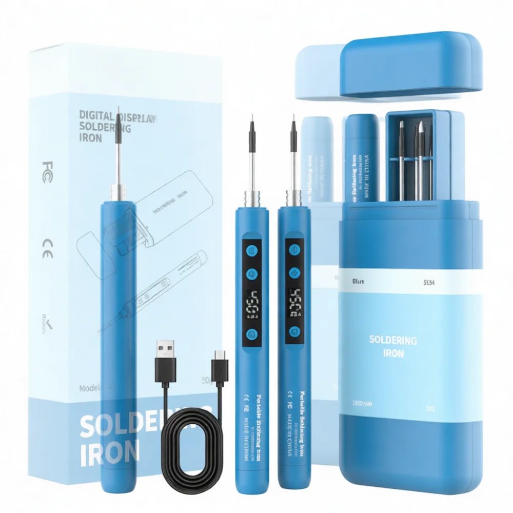 Electronics Repair Gadgets - Soldador Inalámbrico USB Duradero, Mini Lápiz