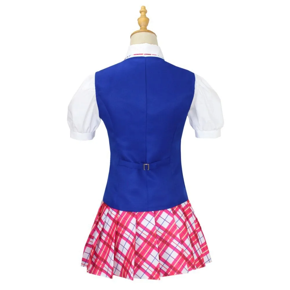 Hotsale Film Barbiee Cosplay Kostuum Prinses Jurk Delancy Wen COS Outfit Vrouwen Schooluniform Top Rokken Carnaval Party