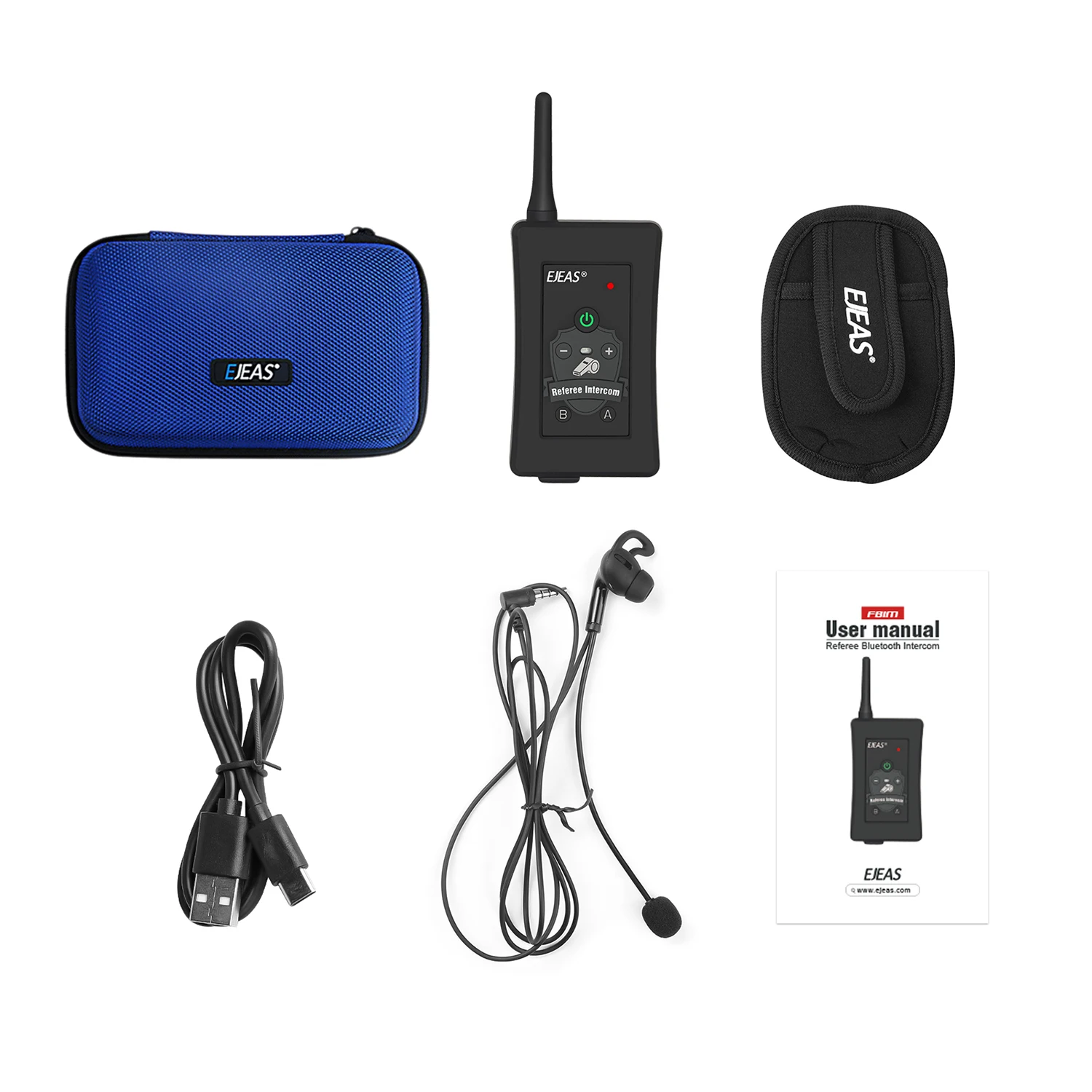 1ks EJEAS FBIM 1200m 4 rozhodčí Bluetooth helma interphone náhlavní bezdrátový handsfree moto brian wayne transeau interkom s FM rádio