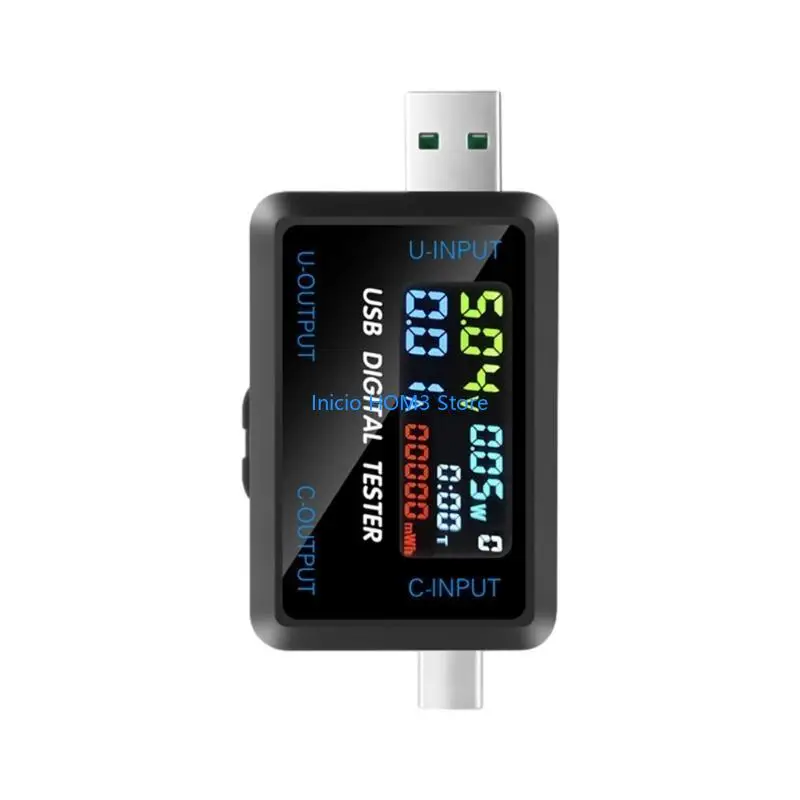 A5YD USB Tester Digital Voltmeter Amperimetro Current Meter USB Power Meter