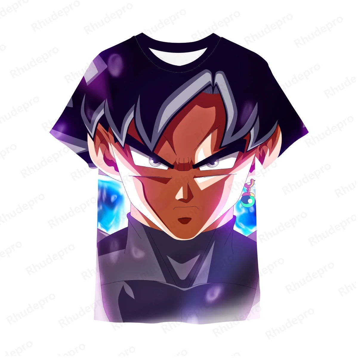 2024 New Summer Hot  Dragon ball Anime Goku 3D Printed Men's T-shirt Children's Street Leisure Sports Top Unisex Short sleeve