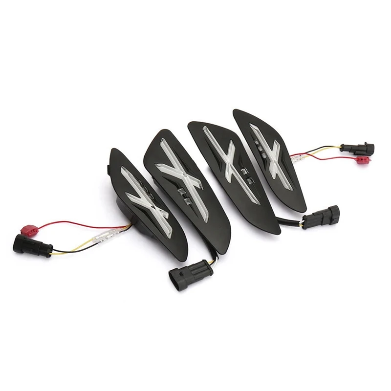 Motorcycle Front Rear Turn Signal Light Bright Indicator Running Lamp Flashers For Vespa Primavera Sprint 150 125 image 4
