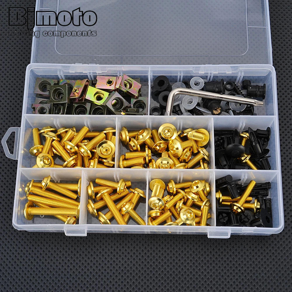 

S 1000R M6 Fairing Bolts Kit Bodywork Screws Nut For BMW F900XR F900R F750GS F850GS/ADV S1000RR S1000R