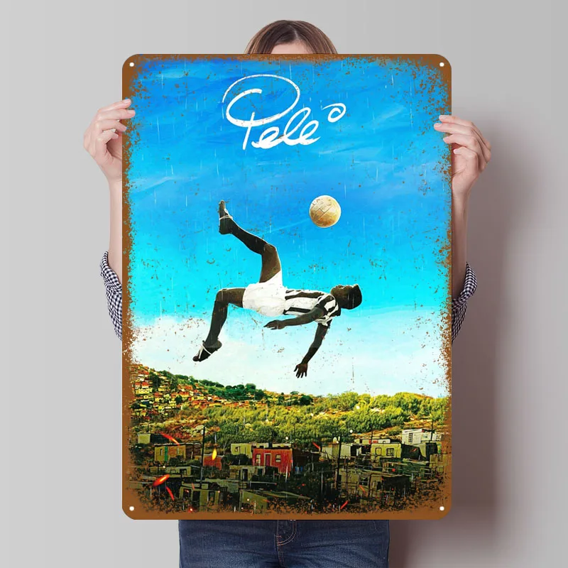 بيلي صفيح علامات الرياضة المشارك لوحة معدنية خمر علامة معدنية مخصصة للجدار الفن الديكور حديقة زينة ديكور المنزل بار #1