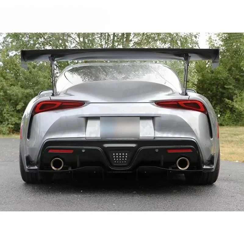 Carbon Fiber Rear Spoiler, Fixed Wind Wing, Retrofit, Suitable for Toyota Supra GR A90 A91, Bull Demon King