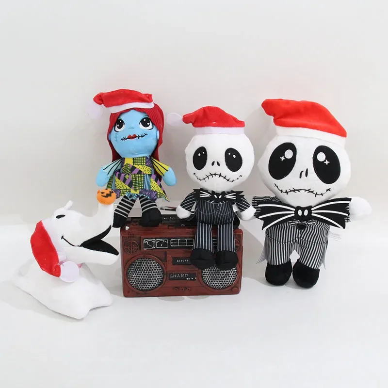 20cm Cartoon The Nightmare Before Christmas Jack Skellington Sally Plüschtier-Kollektion Kinder Halloween Weihnachtsgeschenke – Detail 1