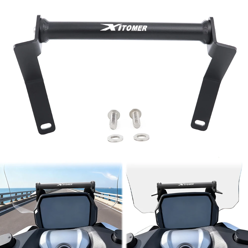 

Motorcycle Phone Holder Stand Support For Voge SR4 Max 2023 2024 2025 GPS Mount Navigation Plate Bracket Adapt Holder 22mm Bar