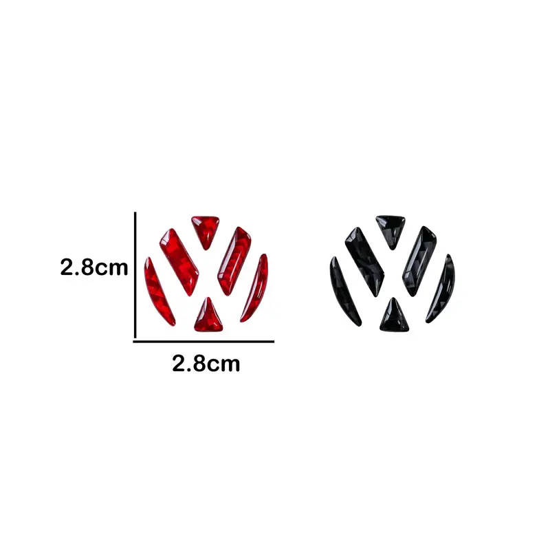 Car Interior Carbon Fiber Car Steering Wheel Sticker Decor For VW 2011-2016 POLO CC Tiguan Golf 6 Golf 7 Passat Touran