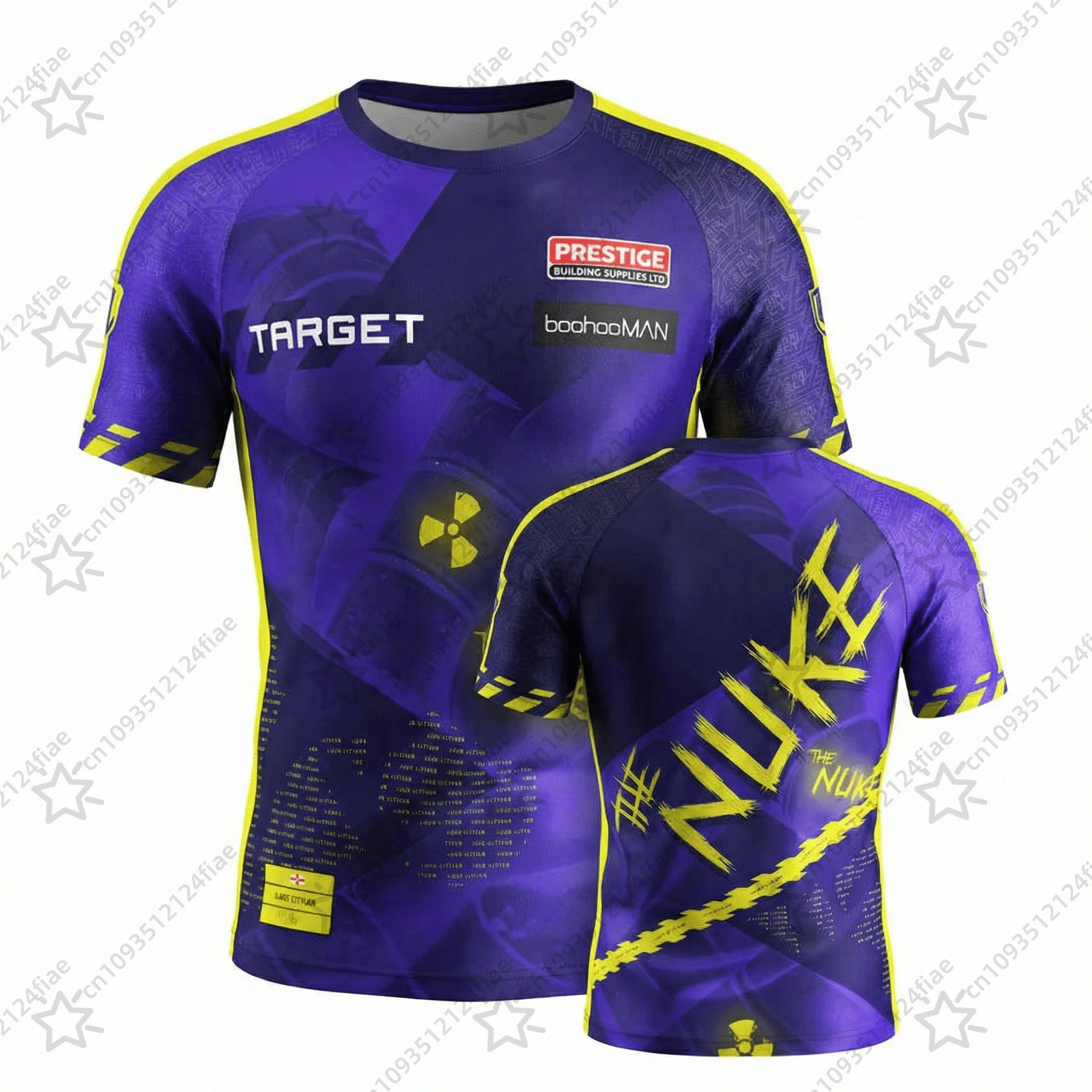 2026 PDC Luke Darts Jersey“The Nuke” Shirt Sportswear Short Sleeve Tee Top World Championship Gift3D Print Quick Dry Fan Uniform
