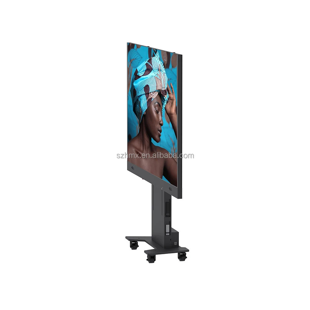 2400x1350mm Ultra-Thin HD Full Color LED Display Smart TV Foldable Indoor P1.25 GOB Mobile All-in-One 7680Hz 800cd