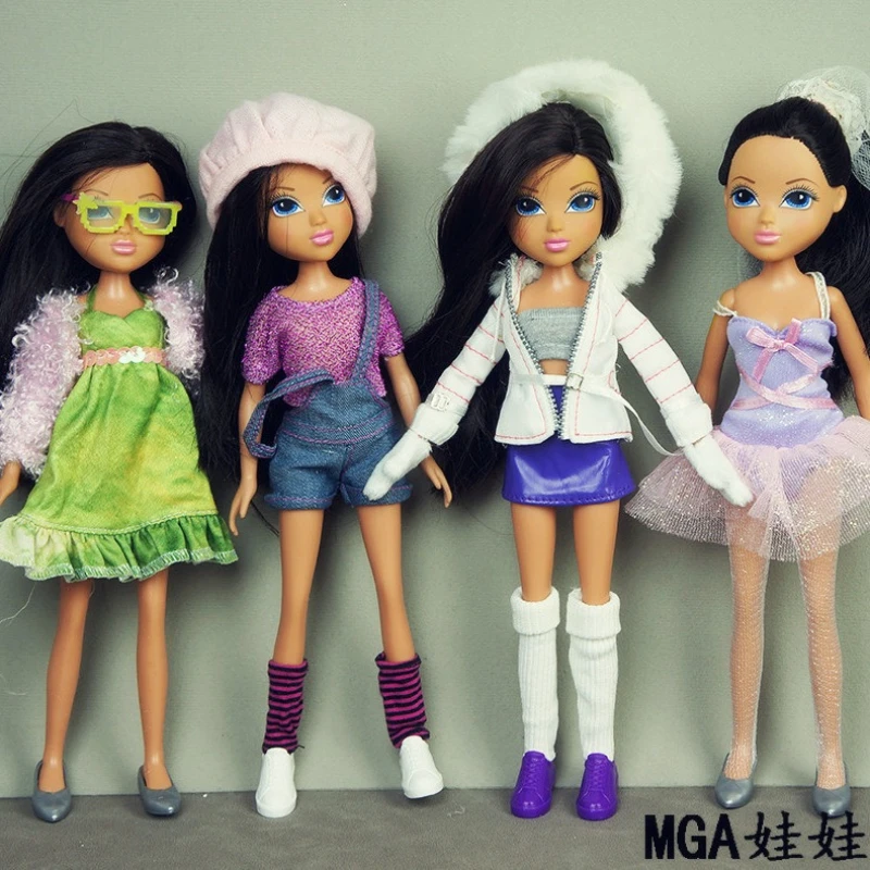 25cm Original Girl Doll Tan Skin Dress Up Toy