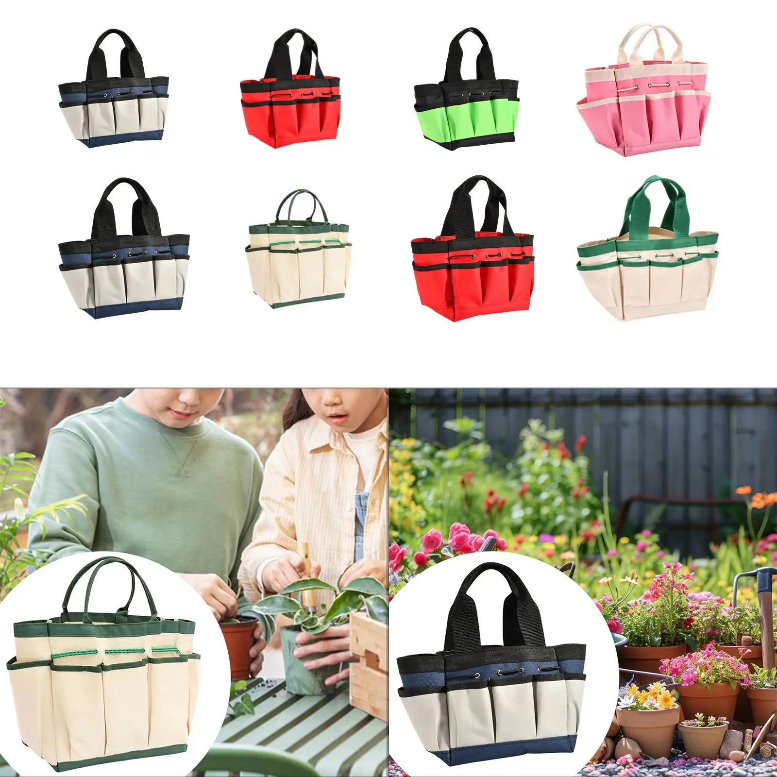 

Garden Tool Bag Tool Bag Large Capacity Reusable Multifunctional Thickened