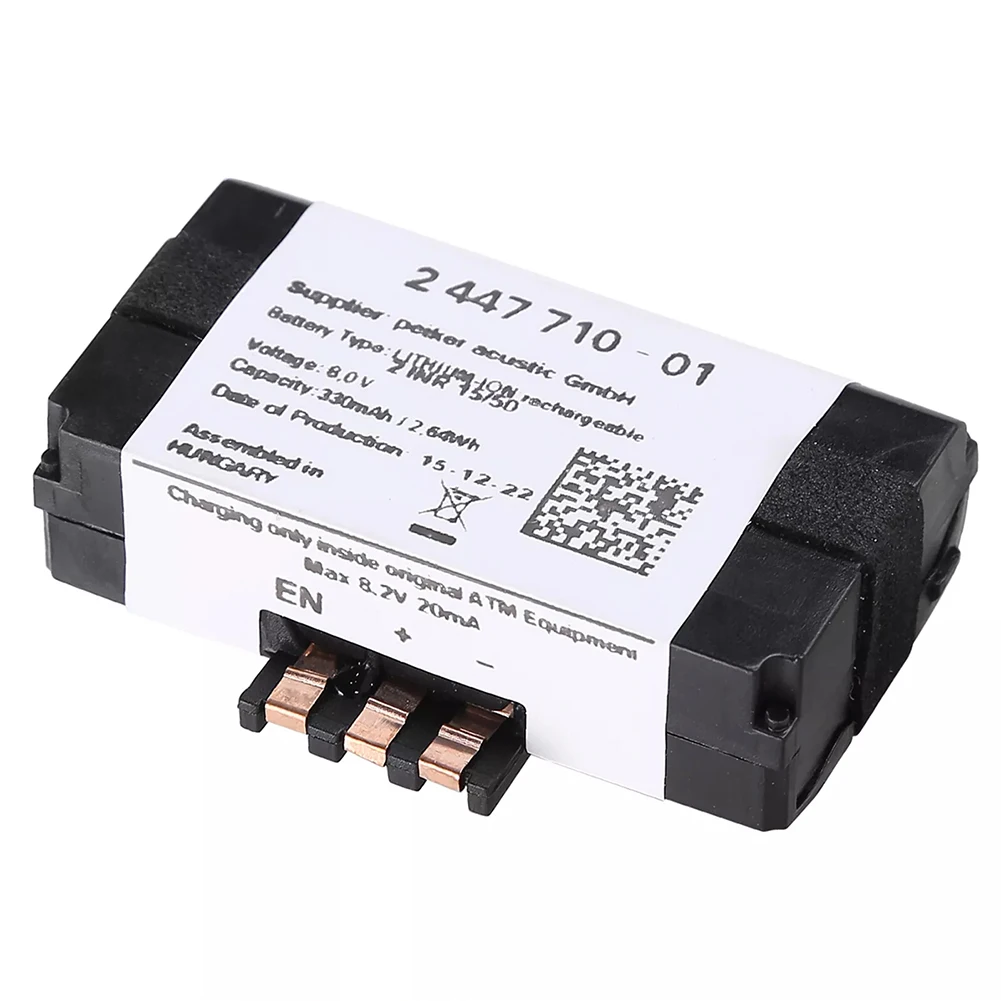 Car SOS Emergency Battery OE 84102447710 2447710 330mah Automotive Replacement Parts For BMW F20 F21 F22 F23 F40 F87 F44 F45 F46