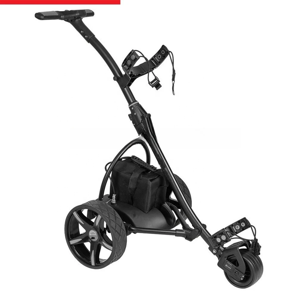 disconnection of charger to prevent overcharging and battery damage Electric golf cart with aluminum frame and free wheels