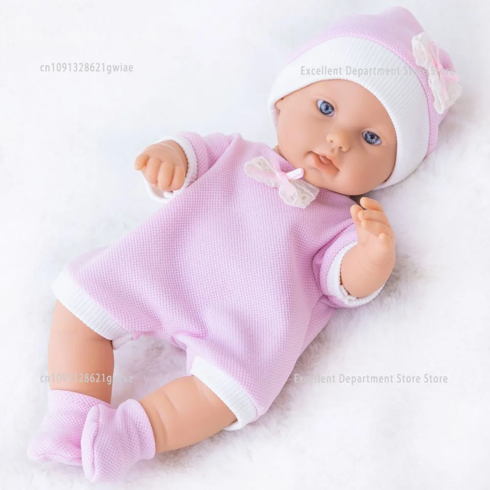 Bambola rinata in gomma per tutto il corpo da 30 cm con pelle dipinta Lavabile Soft Touch Neonato Ragazza Bambola in silicone Giocattolo Regalo di compleanno per bambini