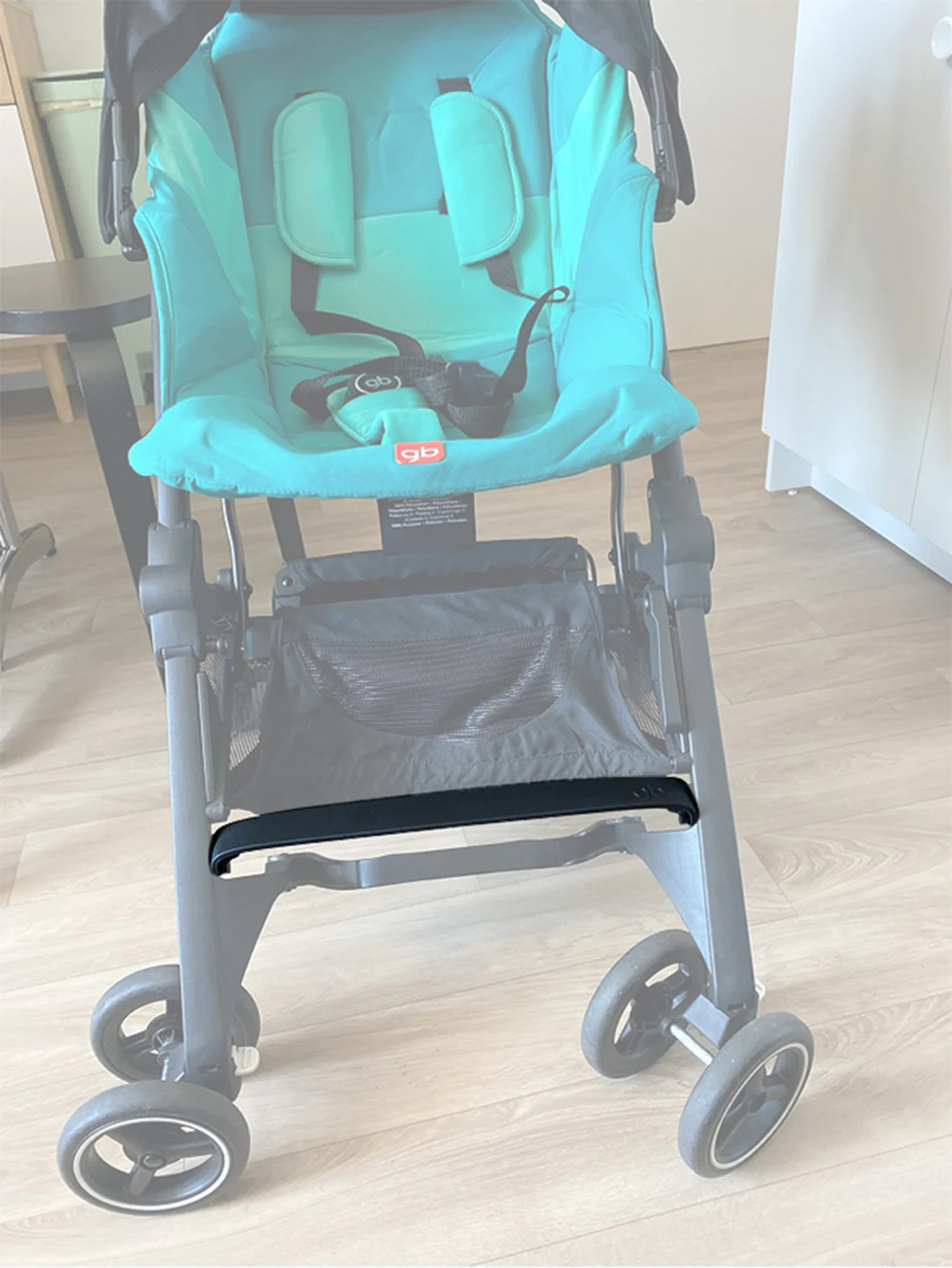Foot Strap For Pocket Car Pockit 3Q/3S/Plu All Terrain Stroller Footrest Belt With Clip Replacement Baby Buggy Accessories