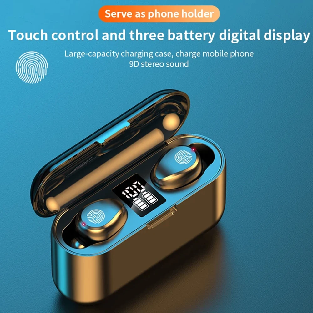 

TWS Wireless Earphones Touch Control Headphones For Xiaomi Redmi Note 11 10 Pro Max 10S 10T 9S 9T 9 8T 8 K40 K30 K30S 10A 9A 8A