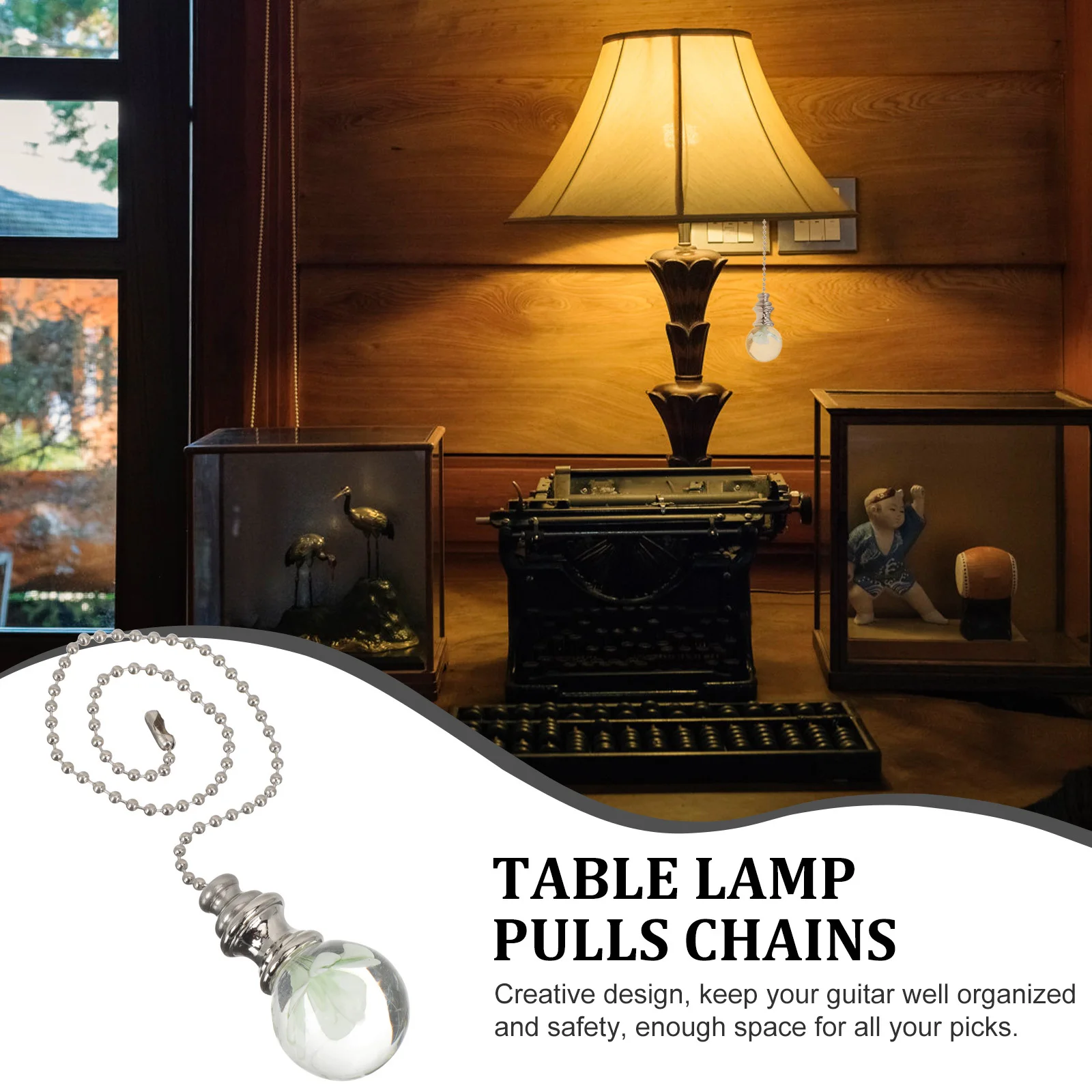 

Ceiling Fan For Bathroom Light Decorative Chain Pull Chain Extension Extender Replacement For Ceiling Light Desk Lamp