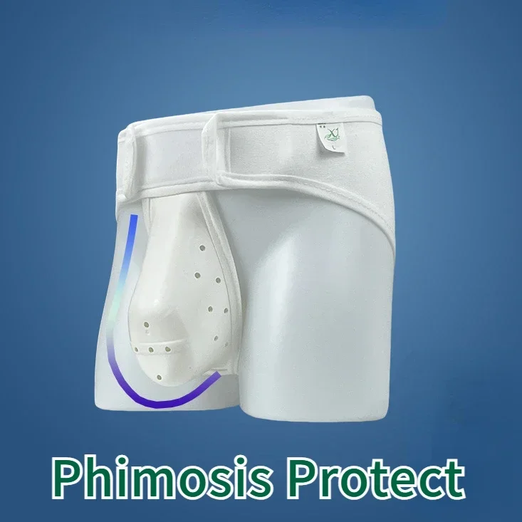 Phimosis Protective Underwear Children Adult Men Cover Boys After Surgery Circumcision Pants Nursing Artifact Boxers Pain Relief