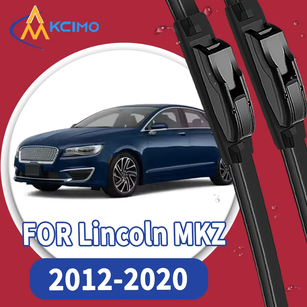 

High Quality 2pcs Windscreen Car Rain Brush Front Windshield Auto Wipers Perfect Fit for Lincoln MKZ 2012-2020 Easy Install