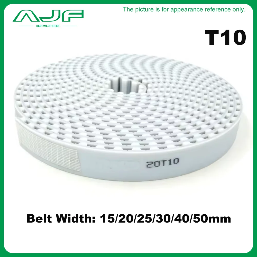 

T10 Polyurethane open Timing Belts Width: 10/15/20/25/30/32/35/40/50mm T10 PU Open Belt