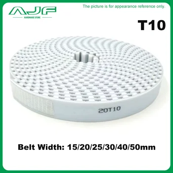 T10 Polyurethane open Timing Belts Width: 10/15/20/25/30/32/35/40/50mm T10 PU Open Belt