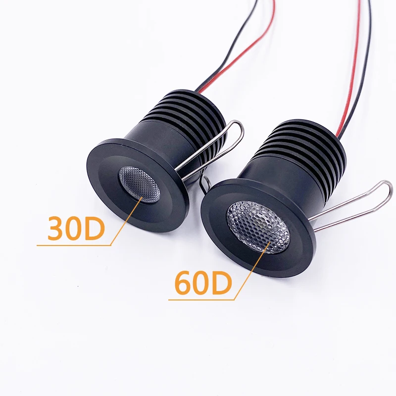 3W 12V 24V Dimmable Mini LED Spotlight Outdoor Light Waterproof IP65 Home Hotel Sauna Waterproof Light Flush Cut28mm 4/6/9/12PC