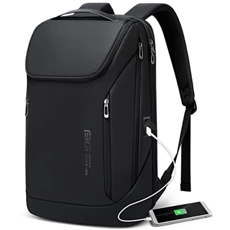 

Business Smart Backpack Waterproof fit 15.6 Inch Laptop Backpack with USB Charging PortTravel Durable Backpack