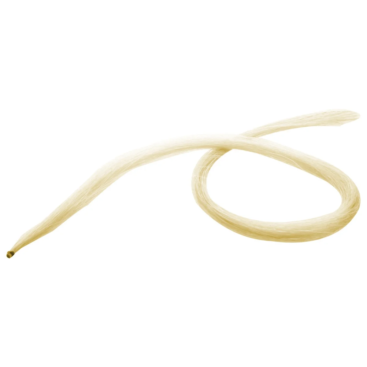 Archet de violon en crin naturel, 75cm, blanc