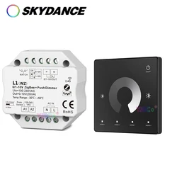 0/1-10V Zigbee 3.0 Smart LED Dimmer AC Push Switch 110V 220V APP Voice Control
