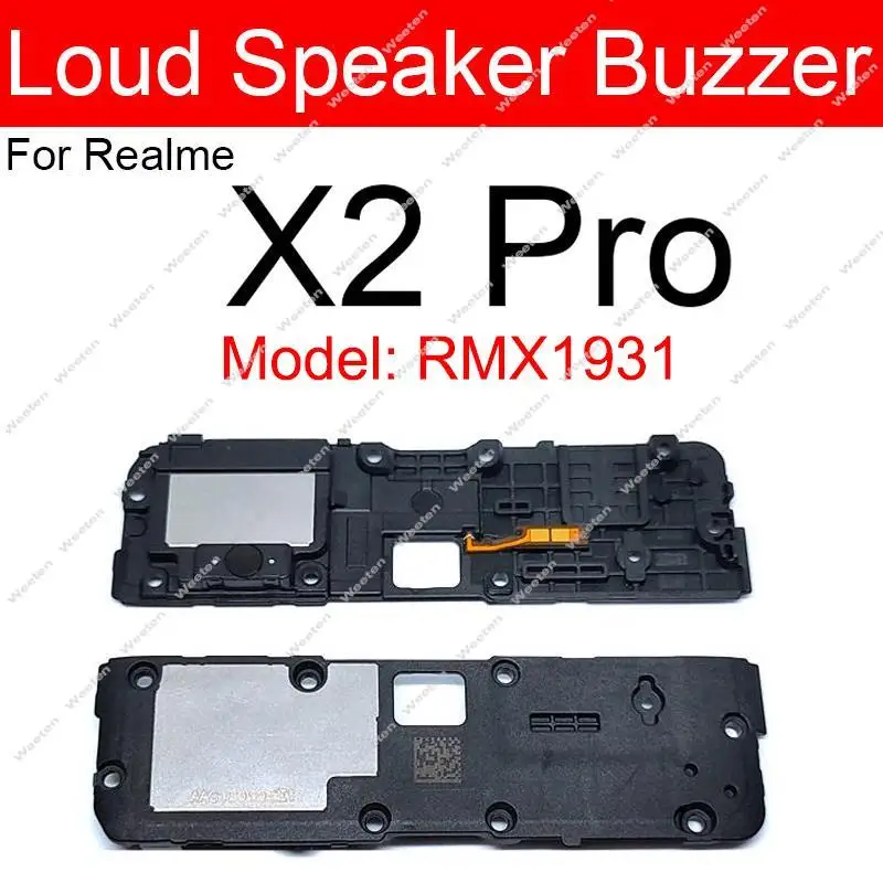 For Realme X2 X3 X7 X50 Pro X Lite XT 5G V3 V5 V11 V13 V15 Loud Speaker Buzzer Ringer Loder Speaker Felx Cable Parts