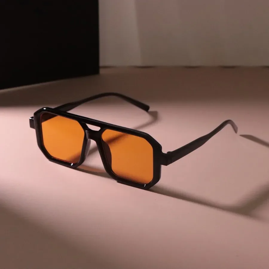 Colorful Punk Square Sunglasses Women Men Sun Glasses Female Rectangle Mirror Colors Designer Brand Fashion Beautiful Eyewear