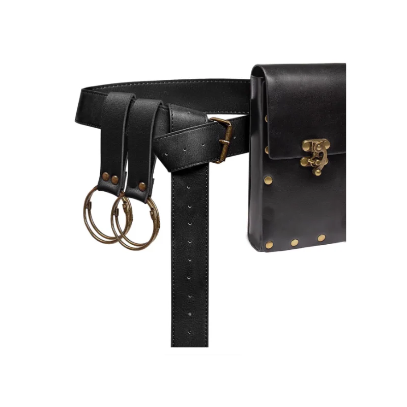 

Vintage Wei Jing Wind Wear Belt Motorcycle Rider Mobile Phone Waist Bag