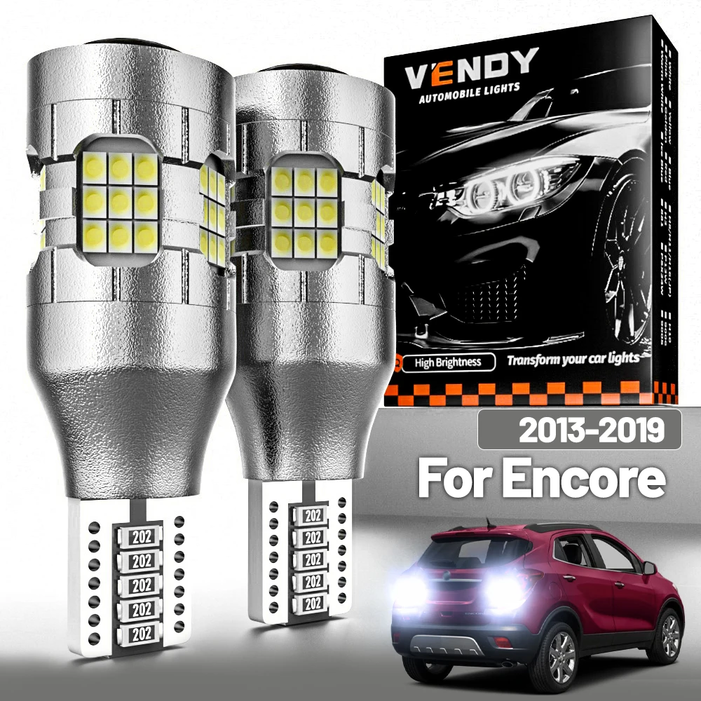 2pcs LED Reverse Light For Buick Encore 2013-2019 Backup Lamp 2014 2015 2016 2017 2018 Canbus Accessories