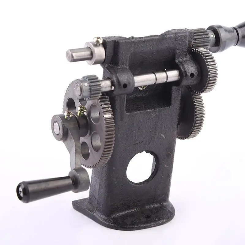 1836 Hand Crank Semi-Automatic Count Winding Machine Digital Display Transformer Coil Winder for Inductor Motor Wire Winding