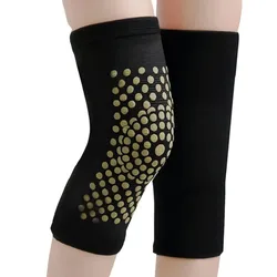 2pcs Self Heating Knee Braces Sleeve Tourmaline Knee Support Far Infrared Keep Warm Knee Pads for Arthritis Joint Pain Relief