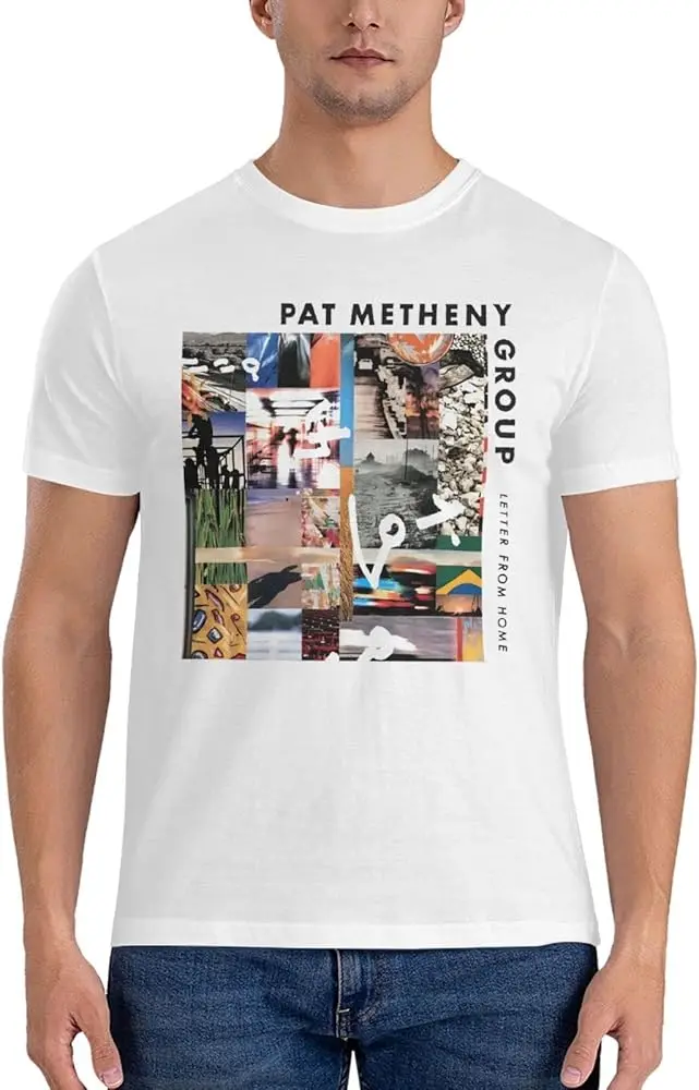 Pat Metheny t Shirts Men Casual Sports Shirt Boys Fashion Printed Shirt Crew Neck t Shirts