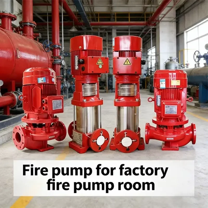 Multistage Cast Iron Vertical Water Pump for Building Fire Protection System