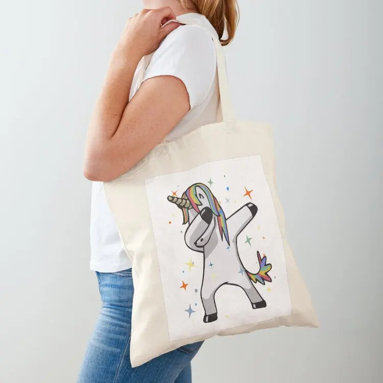 

Original Unicorn Dab Tote Bag Beach bag Cloth bags reusable shopping bags Shopping bags