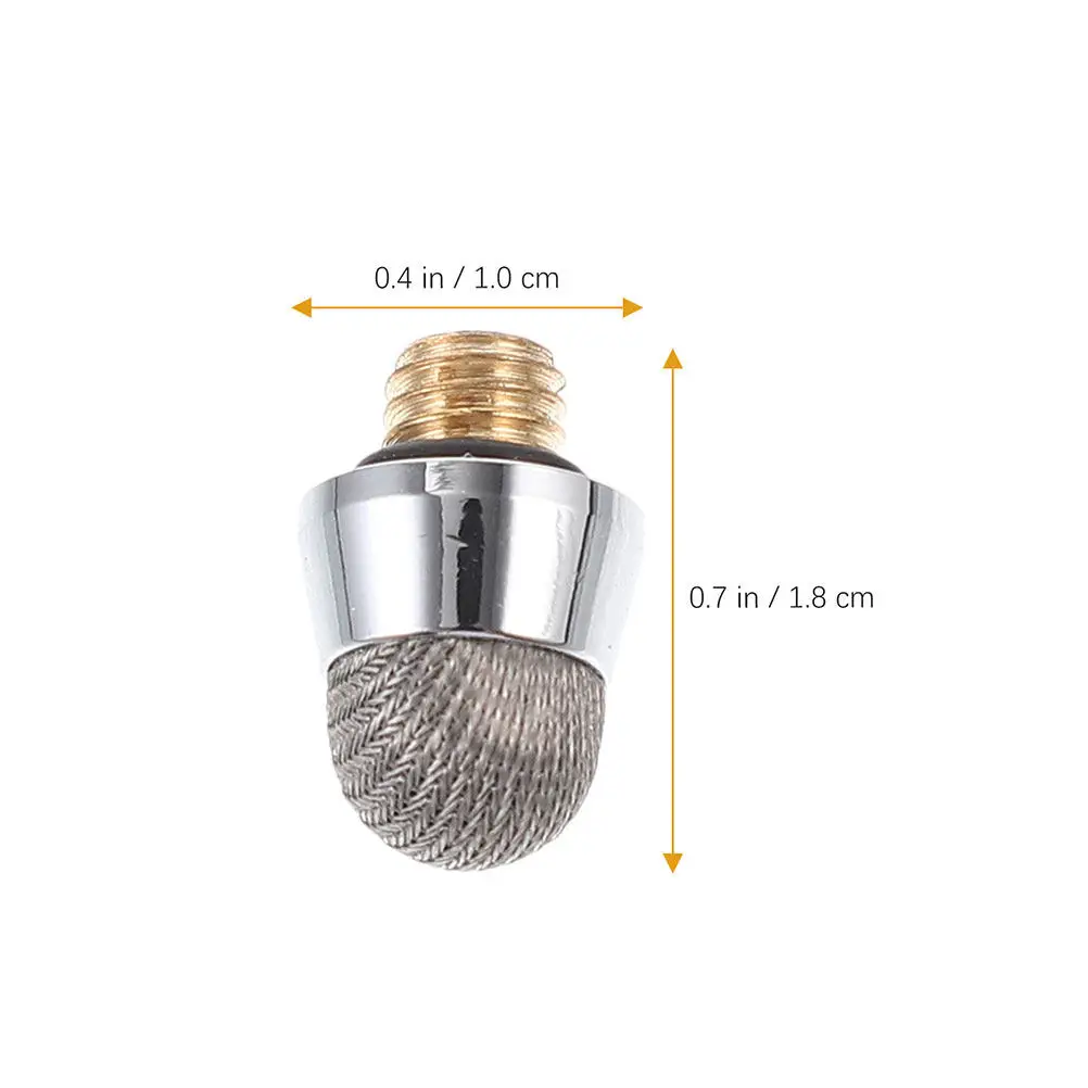 10Pcs Capacitive Stylus Pen Tips Replacement Conductive Fiber Mesh Precise Touch for Writing Drawing Stylus Nibs