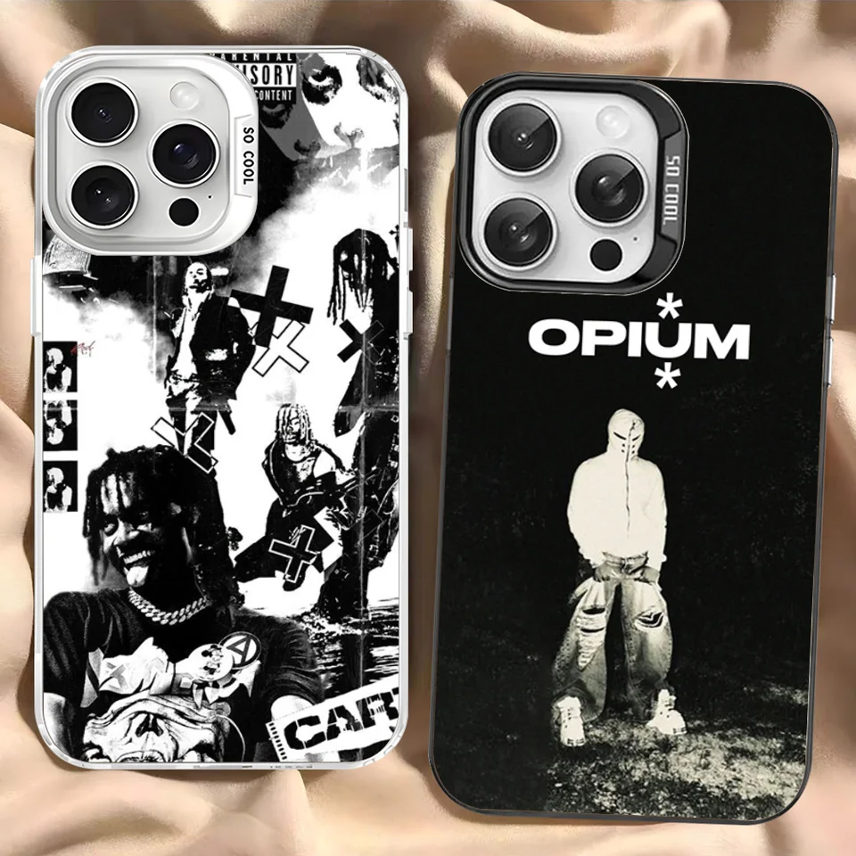 O-Opium Rap Playboi Carti Phone Case For IPhone 16 15 14 13 12 11 Pro Max X  XR XSMAX 8 7 Plus Matte Shockproof Back Cover - AliExpress