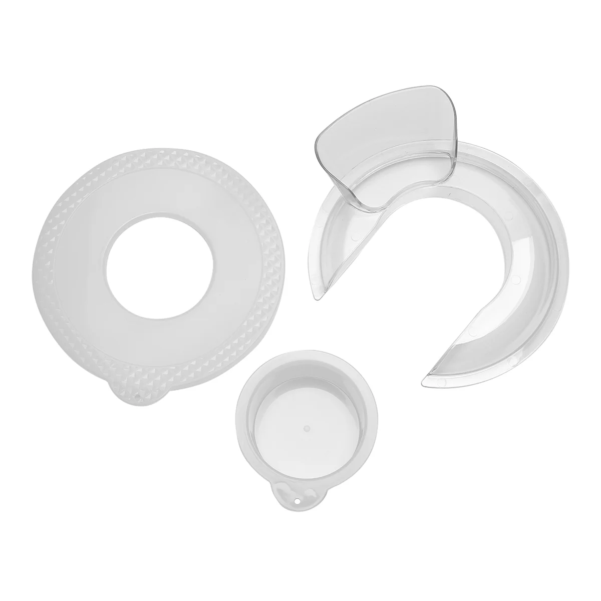 ABQR For 4.5-5 Quart Tilt-Head Stand Mixers, Secure Pouring Shield & Mixers Bowl Covers Mixer Splatter Guard Lids