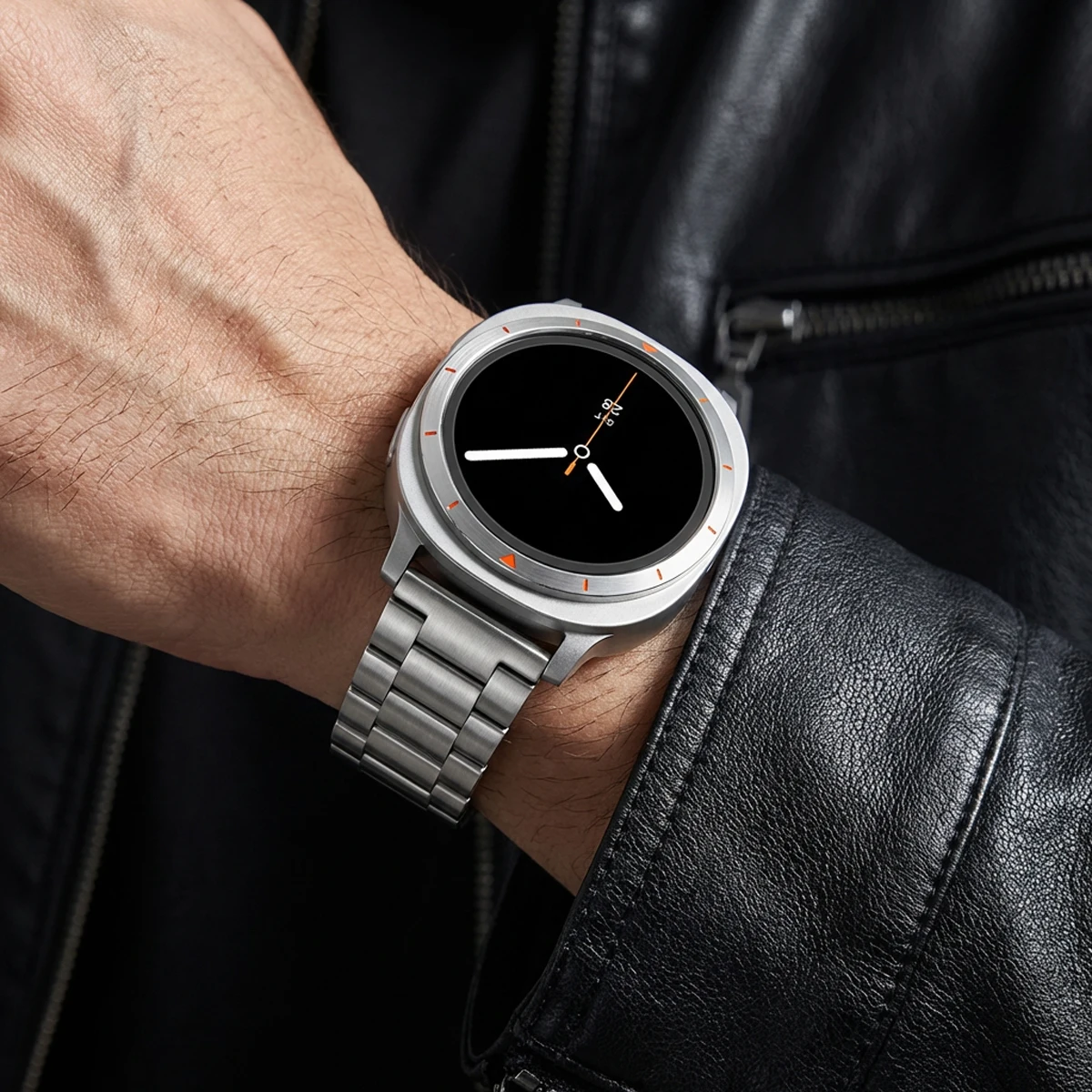 

Aluminium Alloy +PC Protective Case For Samsung Galaxy Watch 8 40mm 44mm Cover for Samsung Watch 8 Screen Protector Accessories