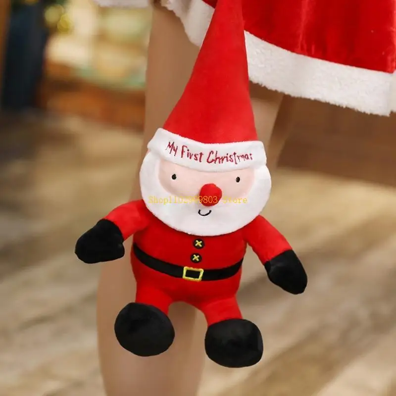 Regalo da donna Peluche Babbo Natale Peluche per bambola per divano da parete Decor Suppl per casa J0MF