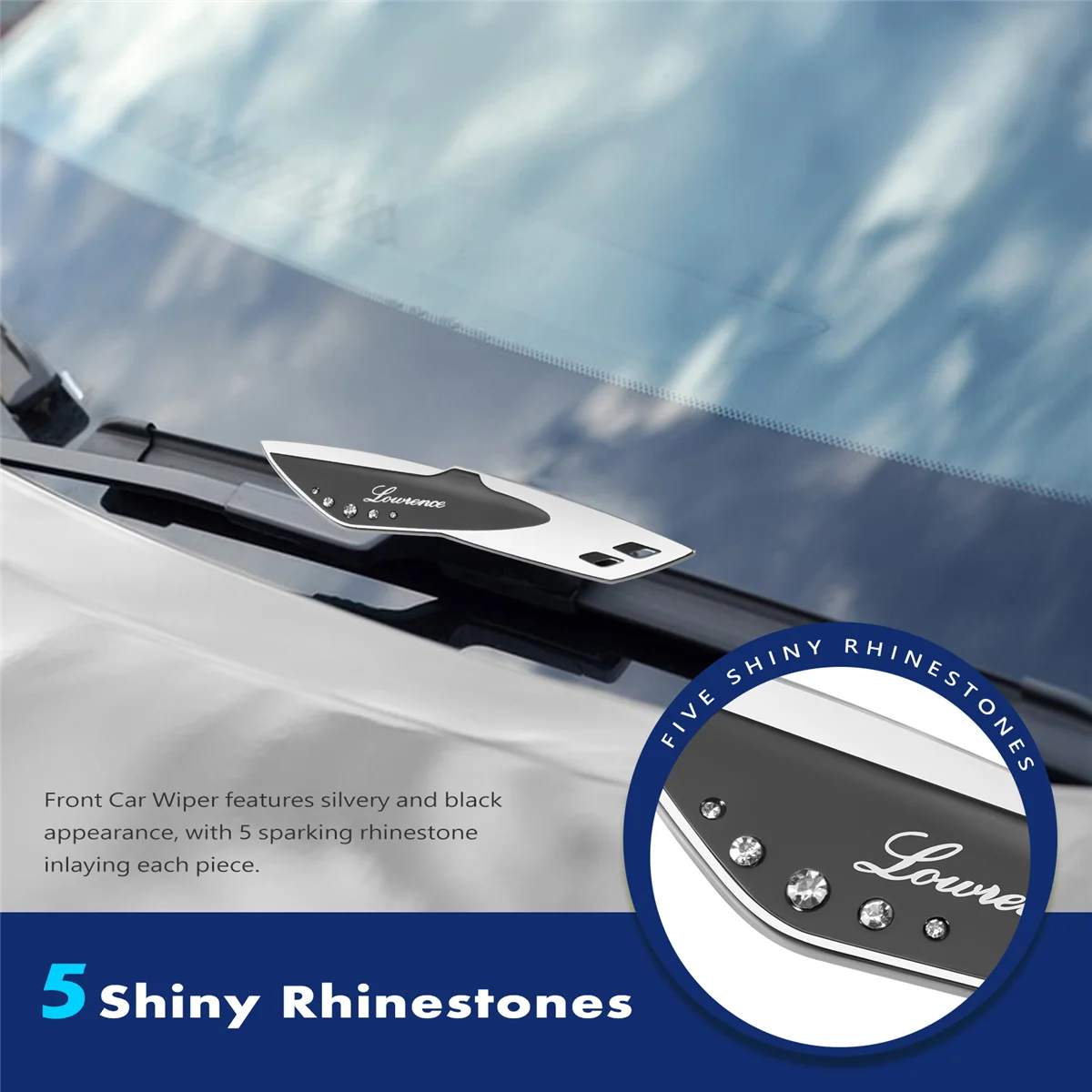 Front Car Windscreen Wiper Spoiler Presser With