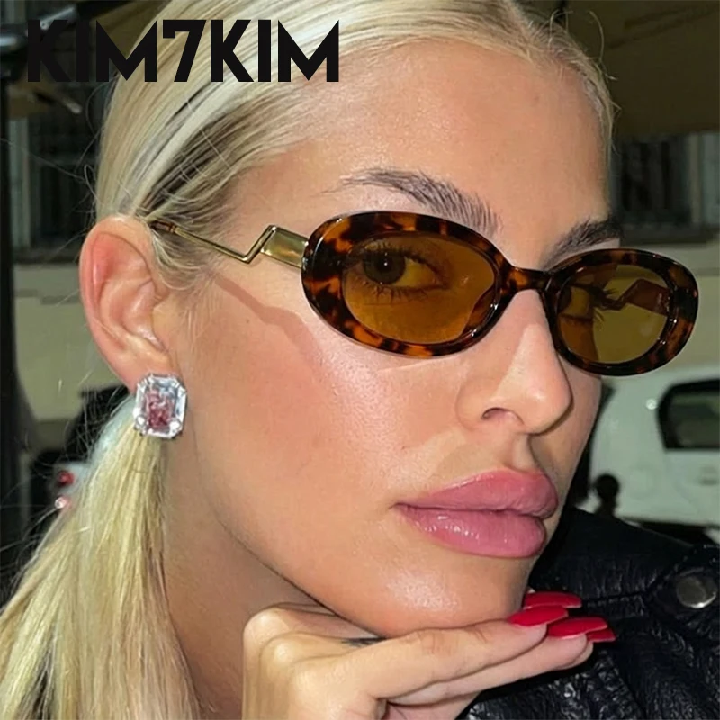 

Small Frame Punk Oval Sunglasses Women 2026 Luxury Brand Vintage Metal Sun Glasses For Lady UV400 Outdoor Eyewear Trendy Shades