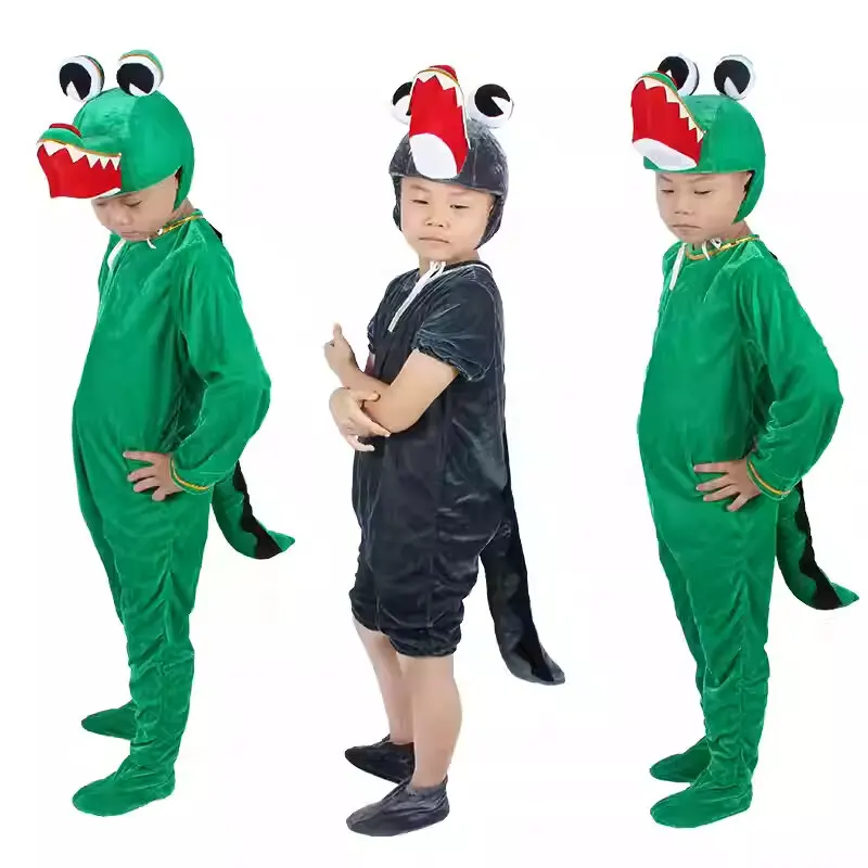 

Children's Stage Collective Performance Kindergarten Parent-Child Activities Performance Clothing Suit Cartoon Clothes