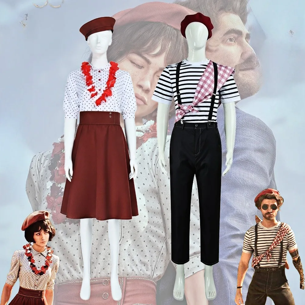 

Clair Obscur: Expedition 33 Gustave Sophie Cosplay Costume Top Skirt Pants Accessories Halloween Stage Performance Costume