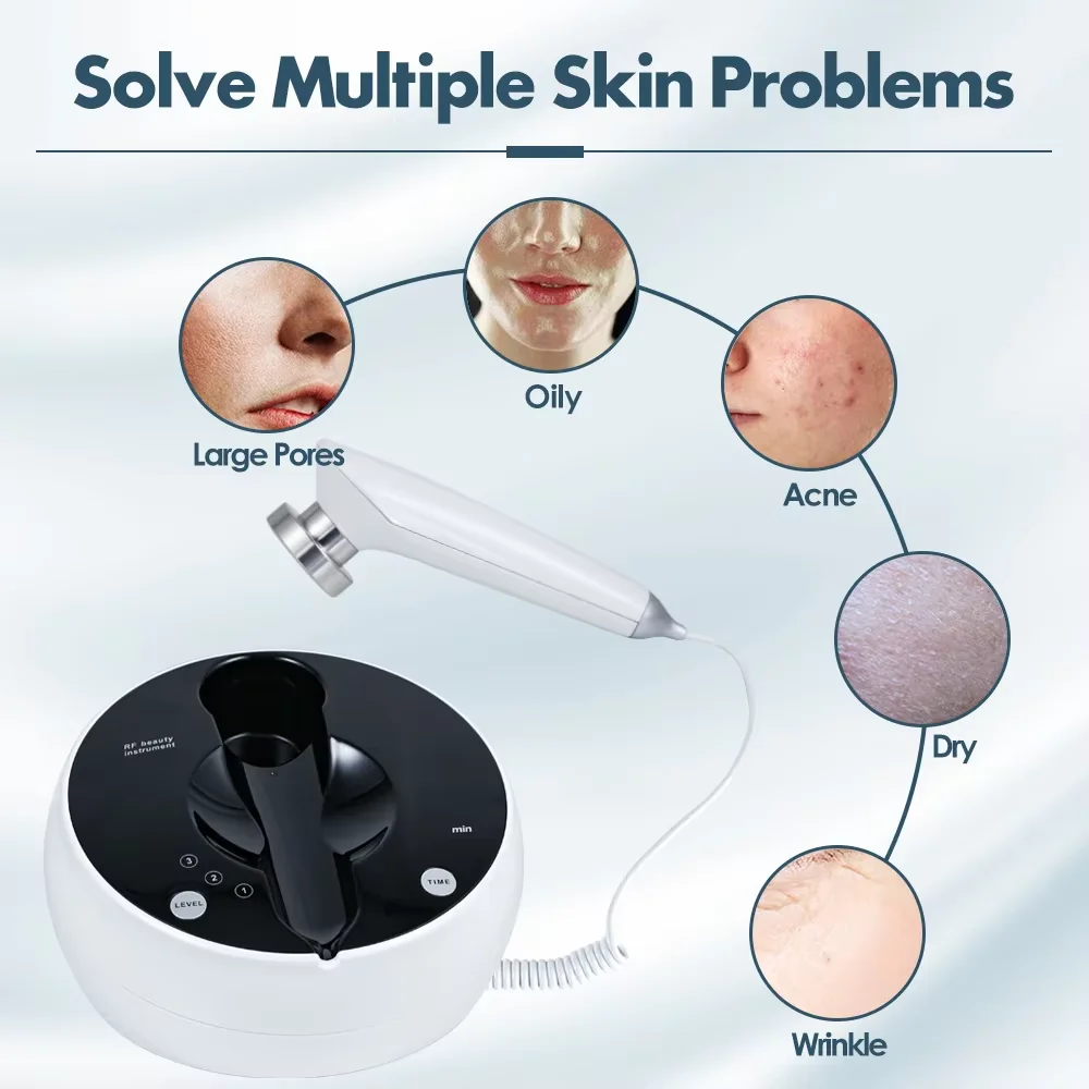 New Arrival Portable Multi-Functional RF Beauty Instrument Machine Home Use Anti-Aging Skin Care Wrinkle Skin Rejuvenation
